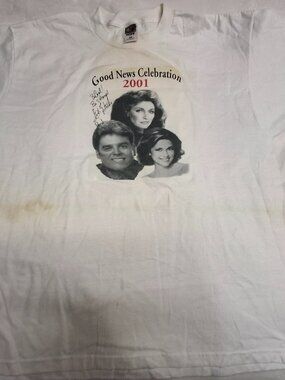 RARE Autographed Erik Estrada Celebration Vintage Shirt